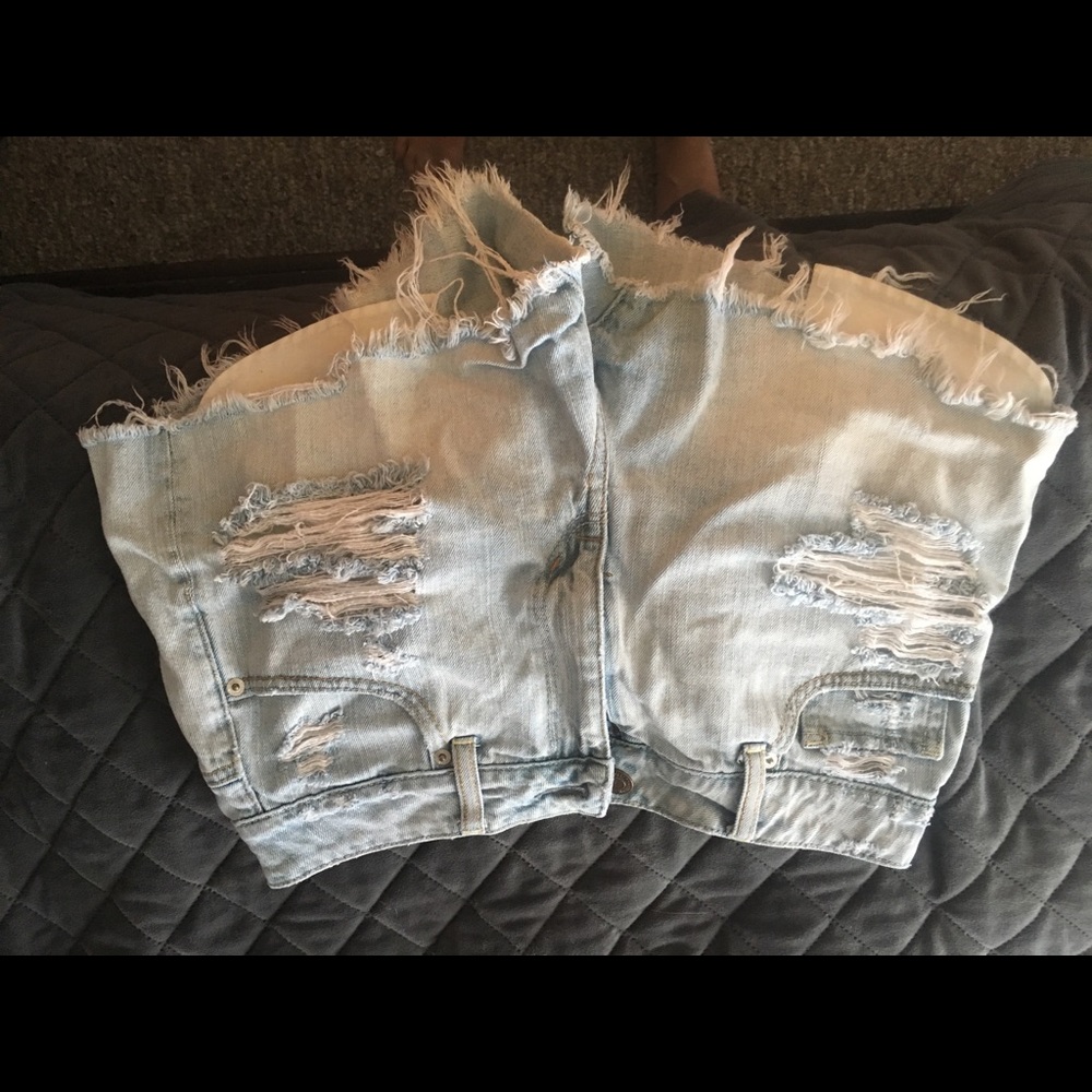 American eagle high rise shorts size 10